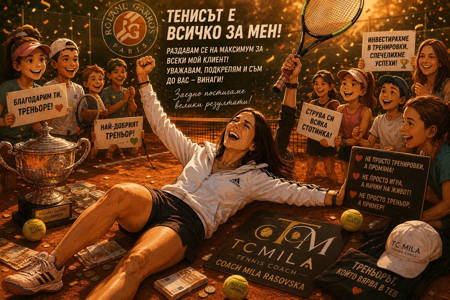 Тенис тренировки за начинаещи